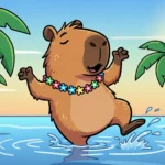 Capybara Water Dance – Hilarious and Unique