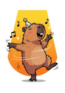 Capybara Dancing